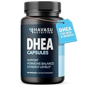 DHEA 50mg Supplement for Hormone Balance – Supports Energy for Men and Women – Dehydroepiandrosterone Capsules for Mood, Aging & Daily Vitality – Non-GMO, Vegan – 60 Capsules, 2-Month Supply