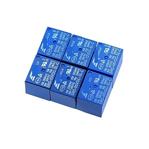 Relé SRD-12VDC-SL-C de 5V a 24V para proyectos Arduino y automatización 2