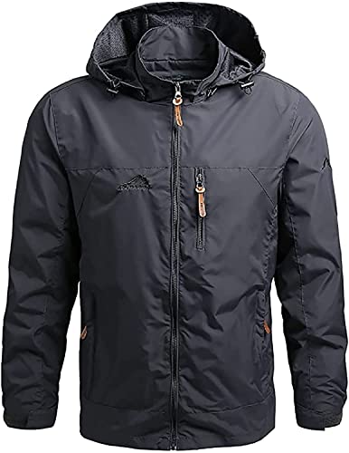 Chaqueta Softshell YANFU para Hombre, Gris, Talle 4XL miniatura 1