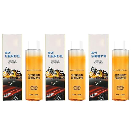 Highly Effective Engine Anti-Wear Protectant, 3PCS Highly Effective Anti-Wear Protectant for Engines, Engine Oil Anti-Wear Agent, Fuel Efficient Engine Anti-Wear Agent