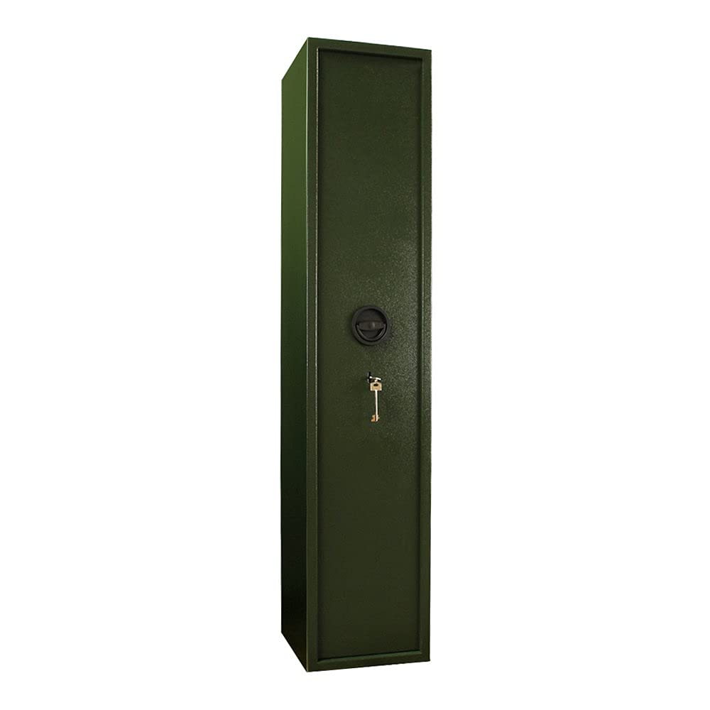 Profirst Tree 5 Waffenschrank Munitionsschrank, Doppelbartschloss inkl. 2 Schlüssel, Innentresor separat absperrbar, Waffenhalter, Putzstockhalterung, Befestigungsmaterial