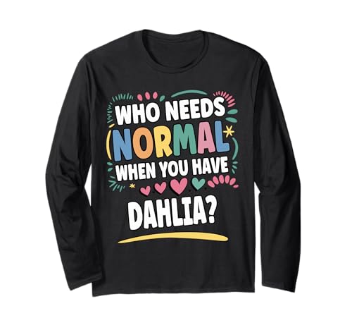DAHLIA Personalized Name Funny Cute Custom DAHLIA Name ����T�V���c