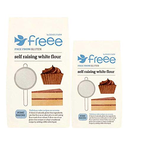 2 x 1kg gluten free self raising white flour