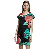 Desigual Damen Vest_Pacific Ocean Kleid, Schwarz (Negro 2000), X-Large (Herstellergröße:XL)