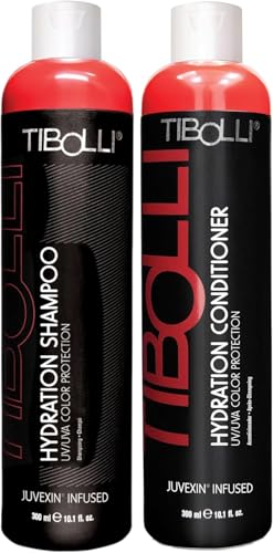 Tibolli Hydrating Sulphate Free Hair Shampoo And Conditioner 300Ml For Hair Care Moisturizing Shampoo And Conditioner For Hair Provide Deep Conditioni