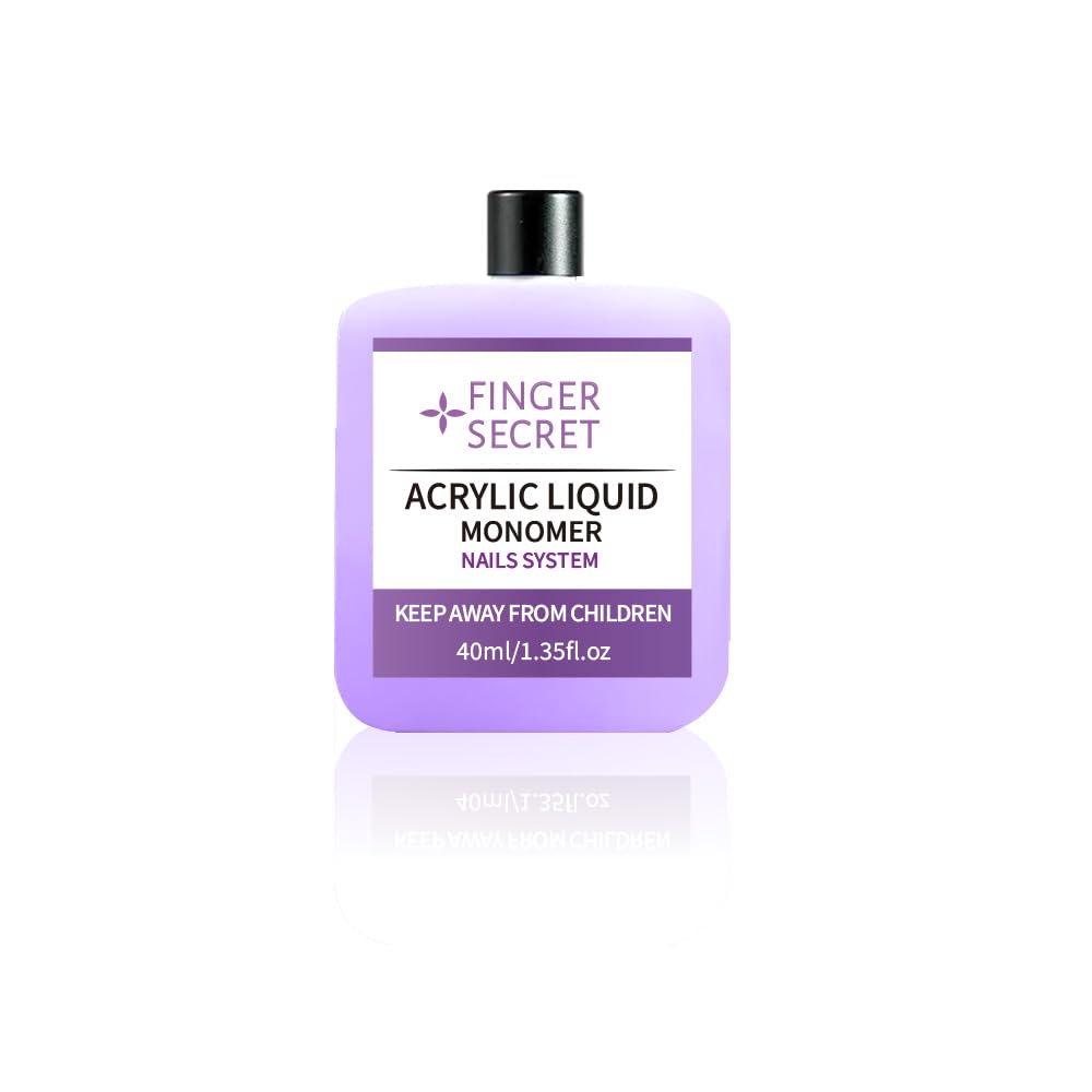 Acrylic Liquid Monomer for Arcylic Powder 40ml Arcylic Nails Extension Monomer Acrylic Nail Liquid for Nails Nail Art Manicure