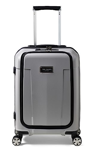 Ted Baker Flying Colours Hardside Trolley 4 Wheel Spinner, TSA Lock, Lightweight Suitcase, Men and Women