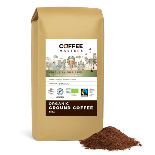 Coffee Masters Café moulu à froid 500g – Colombien...