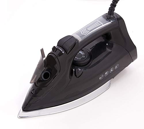 JATA-PL622C-Plancha-de-vapor-con-suela-ceramica-3000-W-Antigoteo-autolimpieza-y-antical-permanente-Vapor-vertical-Golpe-de-vapor-220-g-Vapor-extra-spray-Deposito-de-360-ml