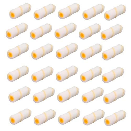 Rullo di pittura piccolo – Rulli da 10,2 cm per pittura 30x, coperture per rullo di vernice, accessori per pittura domestica, kit rullo per pittura professionale