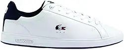Tênis Lacoste Graduate Pro Masculino Branco Azul Marinho