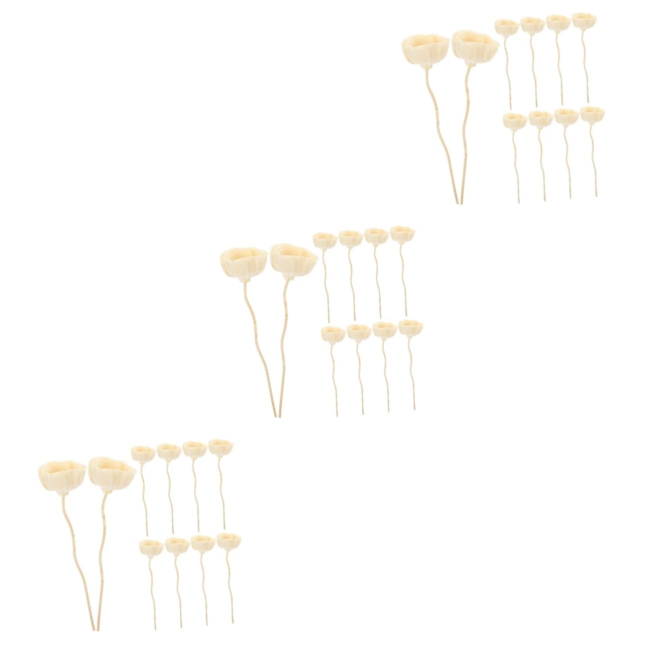 PartyKindom 3 Set Rattan Per Aromaterapia Casa Accessori Deodorante Climatizzatore Casa Bastoncini Diffusori Diffusore D'olio Diffusore Per Aroma Sticchi Di Aromaterapia 10 Pezzi*3