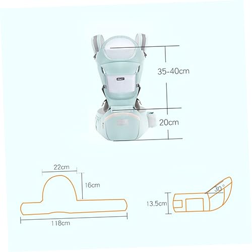 COOLHIYA portador bebê cadeira ergonômica berço portátil mordedor bebe crianças sentadas bebê segura