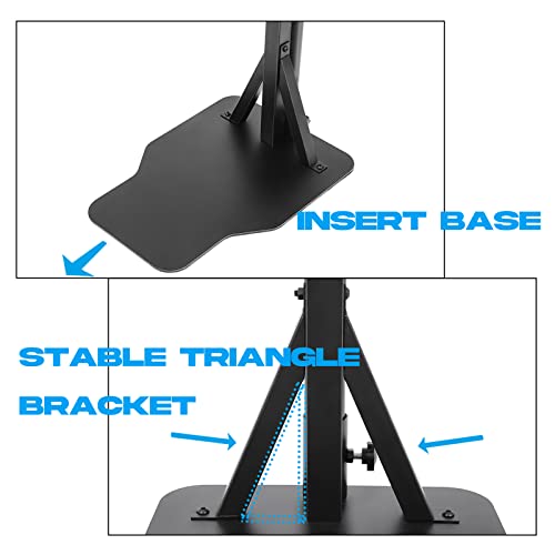 Ryan Spa Side Handrail 57'' Hot Tub Handrail With Induction Light 600Lbs Capacity Hot Rail, Spa Hand Railing With Slide-Under Base For Access Spa, Tub #TOP2