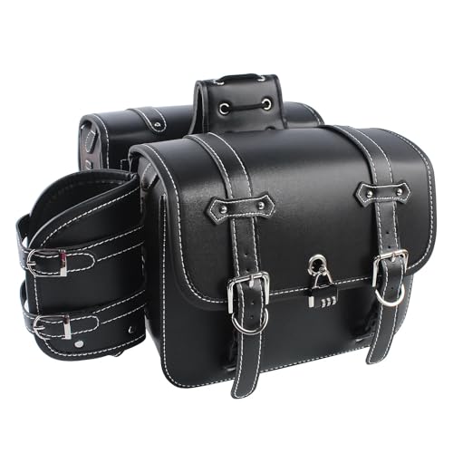 Bolsas laterales y bolsa de sillín universal para almacenamiento 6