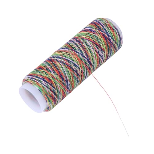 5 hilos de bordado multicolor en degrade, 120.3 yd, poliéster miniatura 5
