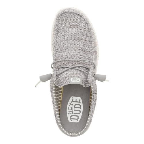 Image of HEYDUDE Men's Wally Slip Stretch Canvas | Men's Shoes | Men Slip-on Loafers | Comfortable & Light-Weight