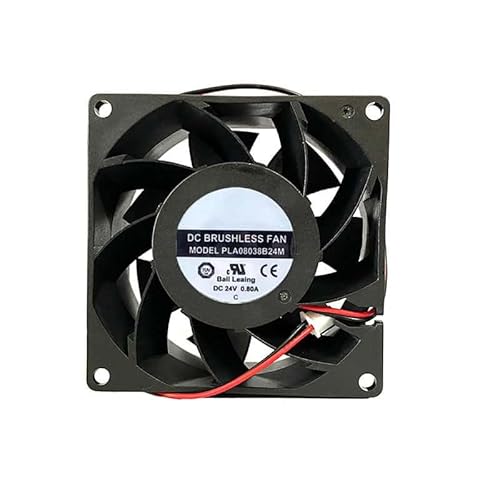 PLA08038B24M DC24V 0.80A 8038 2-wire high air volume inverter fan