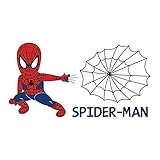 * Dimensión: la pegatina de pared Spiderman viene en 1 hoja, tamaño de hoja: 55 cm x 30 cm