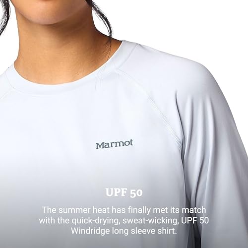 Image of MARMOT Women's Windridge Moisture Wicking, Breathable, UPF 50 Long Sleeve Shirt