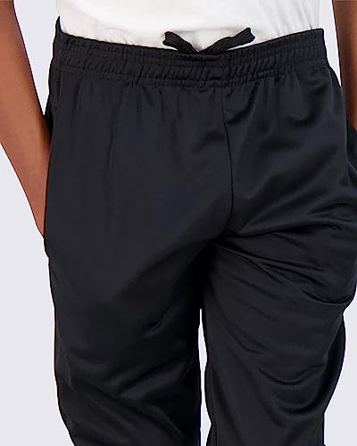 Real Essentials 3 Pack: Boys Joggers with Pockets – Boys Sweatpants Athletic Jogger Pants for Kids (Sizes 4–18)4