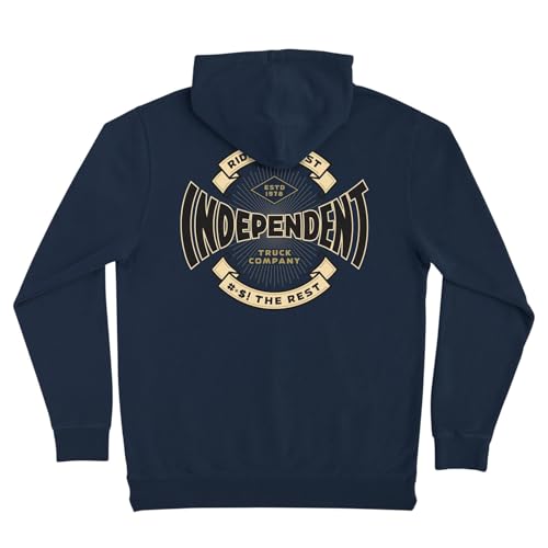 INDEPENDENT Truck Company Established 78 P/O Hooded Heavyweight Sweatshirt Slate Sm Mens2