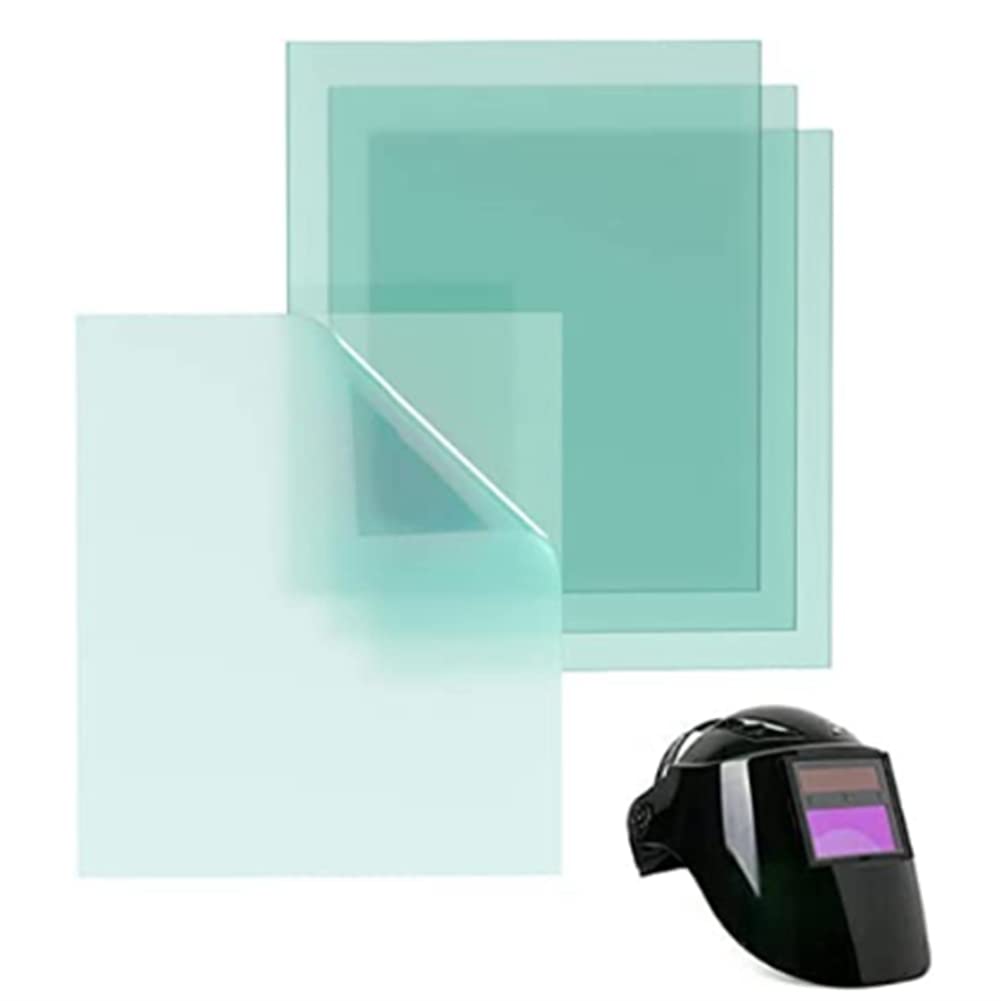 Yctze 5 Pezzi Lenti Di Ricambio Per Saldatura Per Schermo Grande, Accessori Per PC Con Resistenza Alla Compressione Per Maschera Per Saldatore - Lenti Di Ricambio Per Casco Per - Foto 5