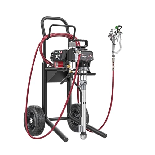 Titan Impact X 440 Electric Airless Paint Sprayer 3300 PSI Adaptive Pressure Control High Rider