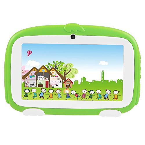 Preisvergleich Produktbild VBESTLIFE 7 Zoll Tablet PC,Dual Kamera WiFi Mini Learning Tablet,1G + 8 GB für Kinder Früherziehung,unterstüzt Android 4.4(Grün)