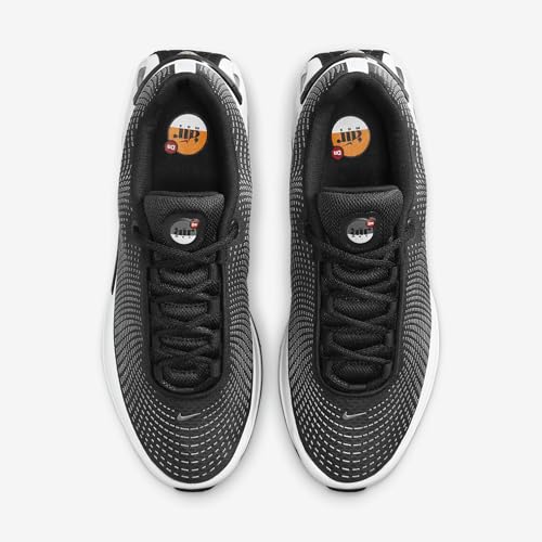 Image of Women's Air Max DN Running Shoes in Black & White by Nike
