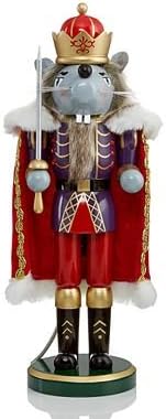 14" Mouse King Statue Nutcracker Suite Christmas Holiday Decorations
