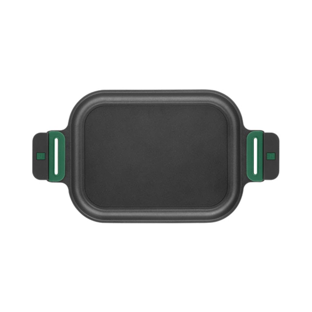 Monix Planet | Plancha lisse de 40 cm, fonte d'aluminium 100% recyclée, pleine induction, sans PFOA, antiadhésive