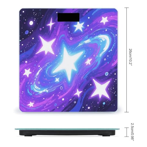 Báscula digital para baño con pantalla LCD y cristal templado miniatura 2