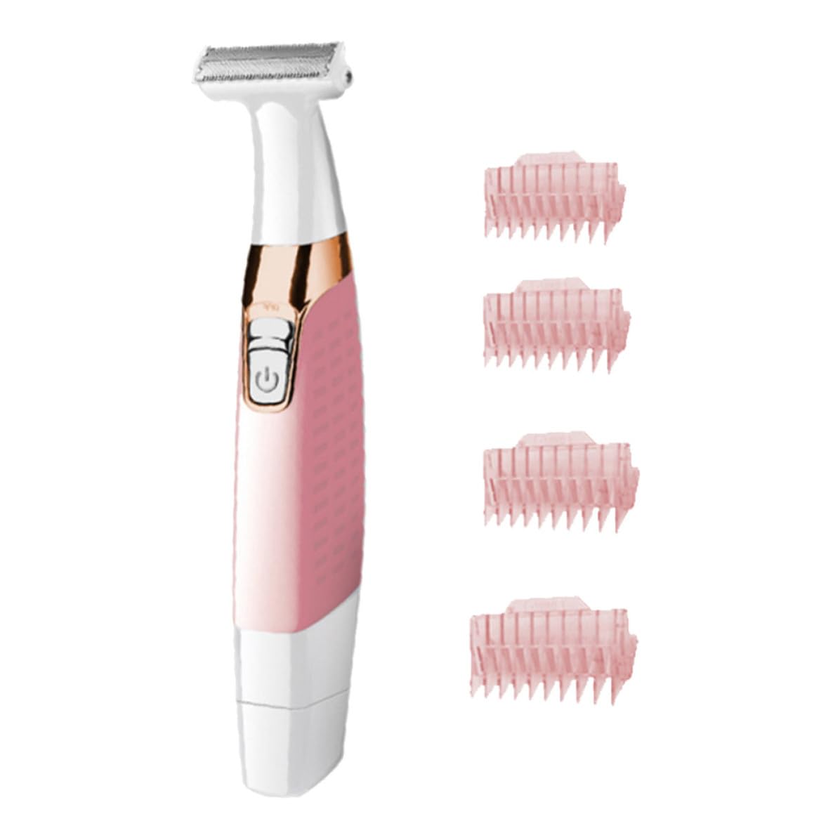 Afeitadora Corporal Eléctrica para Mujer, Rosa, Abs, USB | Portátil para Viaje y Bolso, Acabado sin Rebabas, sin Cortes ni Bultos