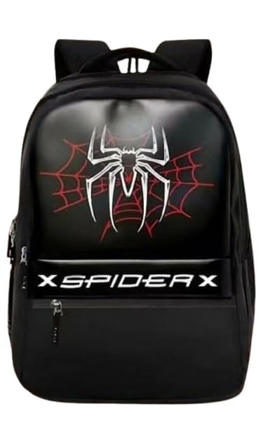 buyeasy Laptop Backpack Spider Design for Men & Women | Water Resistant School & College Bag with Multi Compartments | Lightweight Durable Travel Backpack for 15.6 Inch Laptop, Stylish Black 30L-picture-50