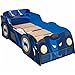 BATMAN Batmobile Light Up Kids Toddler Bed with Storage Drawer, Blue, 158(L) x 73(W) x 54(H) cm BATMAN Batmobile Light Up Kids Toddler Bed with Storage Drawer, Blue, 158(L) x 73(W) x 54(H) cm