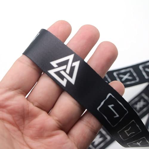 Pinstant Viking Norse Rune Symbol Lanyard - 17.7 Inch Keychain Holder For ID Badge, Keys & Phone - View #3