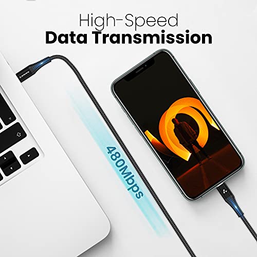 Ambrane Apple MFI Certified Lightning to Type C Cable, Fast Charging for iPhone, Airpods, iPad & other Apple Devices (1… - Image 6