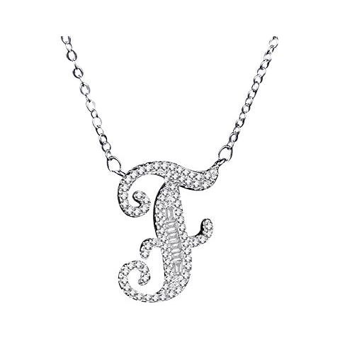 Collier Initiale F Uloveido Cover