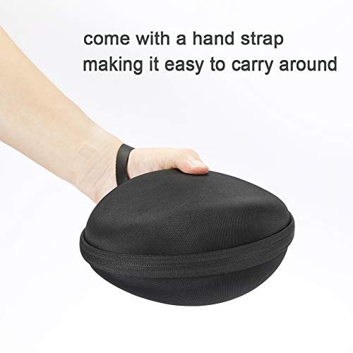 Hard Carrying Case for Skullcandy Crusher, Skullcandy Hesh 3 Bluetooth Wireless Over-Ear Headphones, Travel Carrying Storage Bag - Black