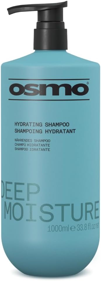 Deep Moisture Shampoo to Quench Your Hair with a Drench of Moisture, Tame Fiz and Smooth Your Hair with Ylang Ylang, Patchouli Oil and Panthenol Pro Vitamin B5, 1000ml