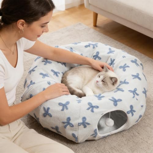 Cama tipo para gatos plegable que soluciona el frío y la falta de espacio 3