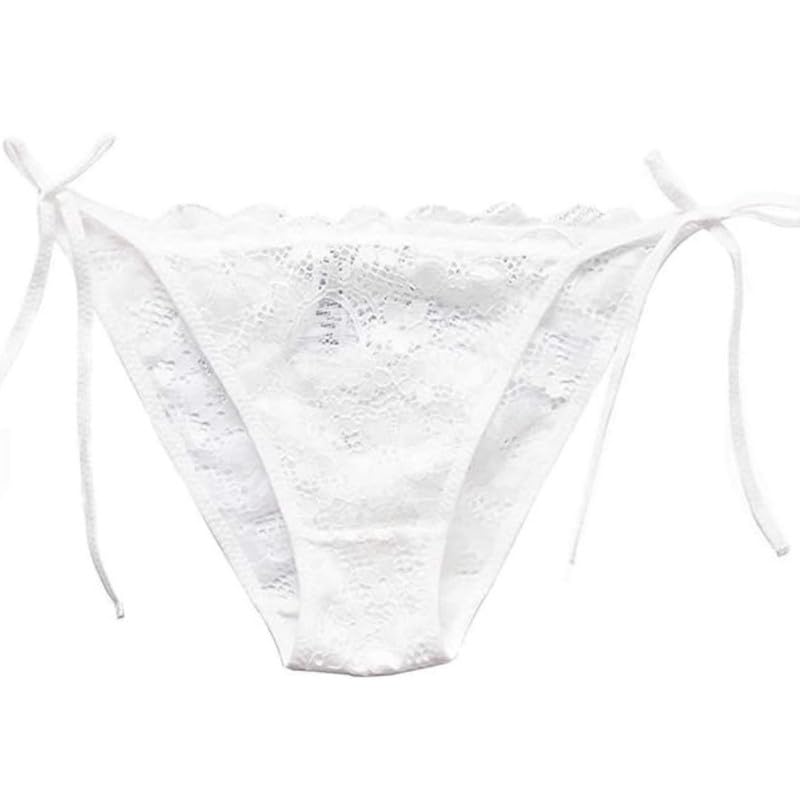 G String Thongs for Women Cheeky Lace Panties Stretch T-Back Tangas Low Waist Hipster Underwear Polyamide & Spandex G-String (Pack of 1)-image-12