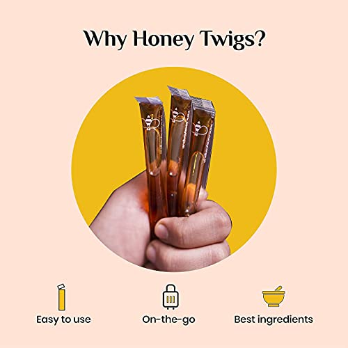 Honey Twigs - Pack de 60 bastones de miel pura miniatura 4