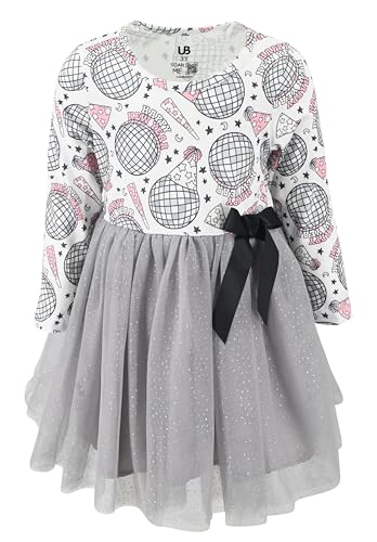 Image of Girls Long Sleeve Tulle Tutu Dresses for Kid and Toddler