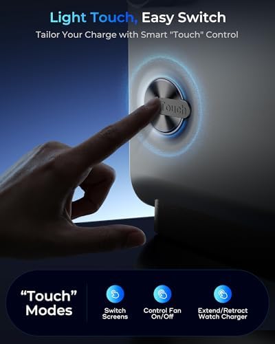Qi2.2 5 in 1 Wireless Charging Station, Foldable 25W Fast Magnetic Charger - 4