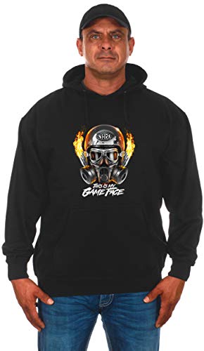 JH DESIGN GROUP Men's NHRA Game Face Racer Pullover Hoodie Sweatshirt