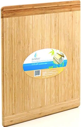 Pureboo Premium Bamboo Pull-out Cutting Board - 8 Different Sizes to Fit Most Standard Slots