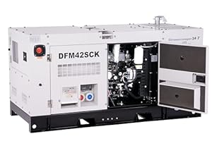 Pro-Lift-Werkzeuge Notstromaggregat Silent Diesel Stromaggregat 230V/400V Elektrostarter 37,5kVA Stromerzeuger - 2864