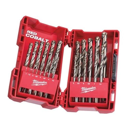 Milwaukee 4002395371303 Coffret Métal de 25 Forets à Métaux HSS-Co,